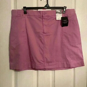 Womens 22M Skort NEW-Purple